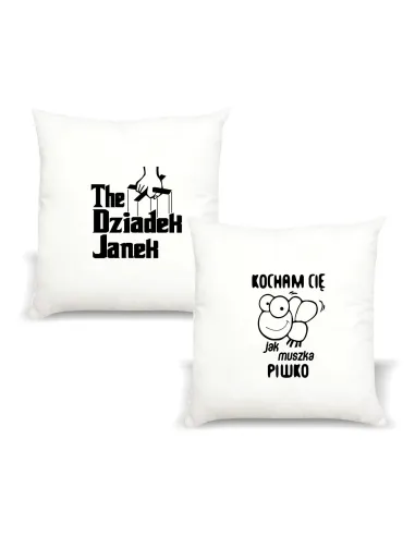 Poduszka z imieniem PREZENT THE DZIADEK