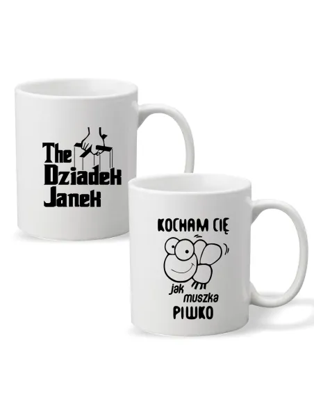 Kubek z imieniem PREZENT THE DZIADEK