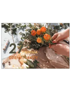Magnesy na lodówkę - 27 KWIETNIA DZIEŃ FLORYSTY - drukarnia, hurtownia, producent magnesów na lodówkę - druktur.com