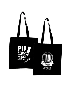 Eko Torba z imieniem PIJ PIWO BĘDZIESZ WIELKI JAK