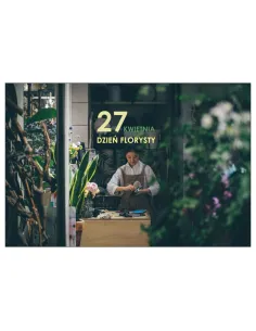Magnesy na lodówkę - 27 KWIETNIA DZIEŃ FLORYSTY - drukarnia, hurtownia, producent magnesów na lodówkę - druktur.com