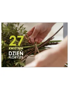 Magnesy na lodówkę - 27 KWIETNIA DZIEŃ FLORYSTY - drukarnia, hurtownia, producent magnesów na lodówkę - druktur.com