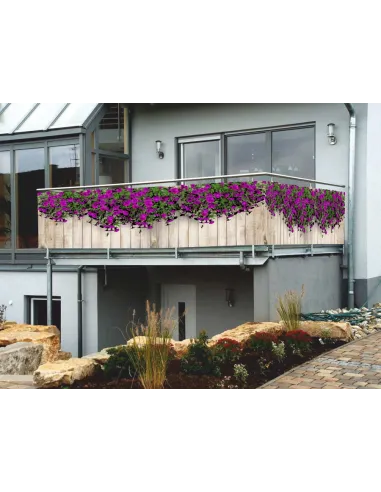 Osłona na balkon dekoracja balkonu SURFINIE kwiaty
