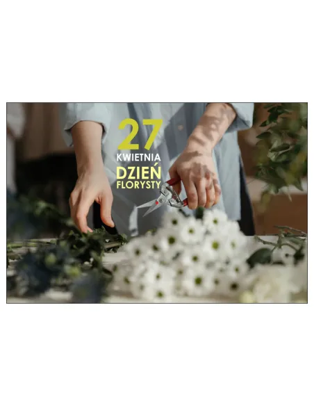 Magnesy na lodówkę - 27 KWIETNIA DZIEŃ FLORYSTY - drukarnia, hurtownia, producent magnesów na lodówkę - druktur.com