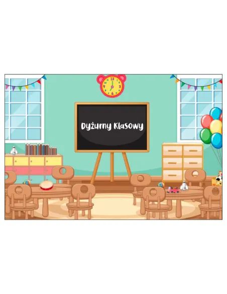 Magnesy na lodówkę - DYŻURNY KLASOWY - drukarnia, hurtownia, producent magnesów na lodówkę - druktur.com