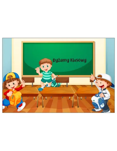 Magnesy na lodówkę - DYŻURNY KLASOWY - drukarnia, hurtownia, producent magnesów na lodówkę - druktur.com