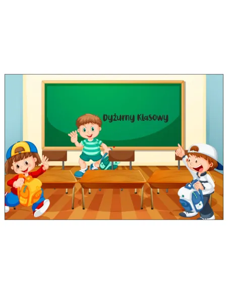 Magnesy na lodówkę - DYŻURNY KLASOWY - drukarnia, hurtownia, producent magnesów na lodówkę - druktur.com