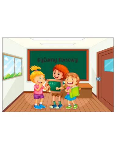 Magnesy na lodówkę - DYŻURNY KLASOWY - drukarnia, hurtownia, producent magnesów na lodówkę - druktur.com