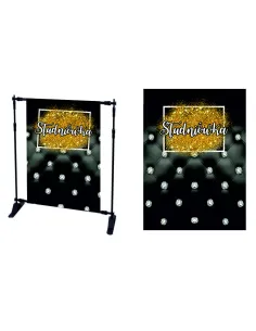 Tło fotograficzne ścianka do zdjęć studniówka