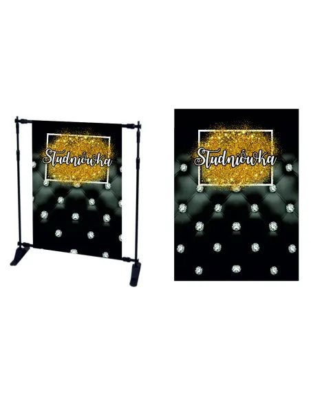 Tło fotograficzne ścianka do zdjęć studniówka