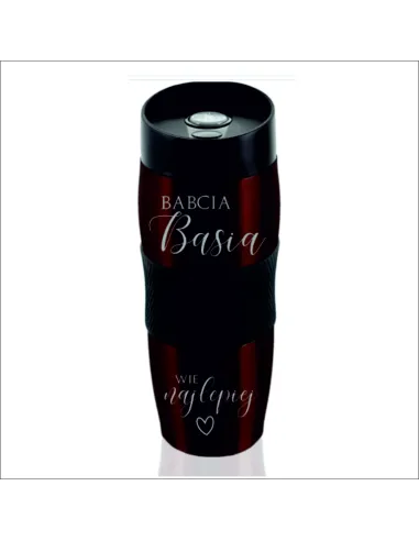 Kubek termiczny dla babci mamy grawer dużo wzorów