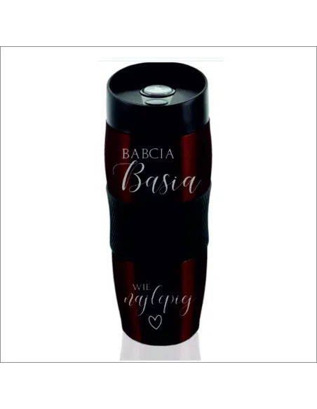 Kubek termiczny dla babci mamy grawer dużo wzorów