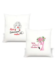 Poduszka z imieniem DZIEWCZYNA JAK MALINA