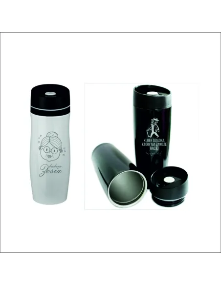 Kubek termiczny Z GRAWEREM dla babci dziadka termo