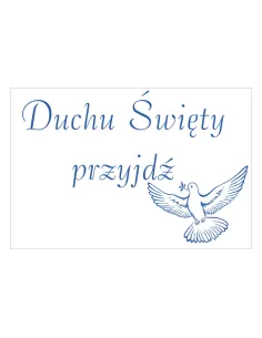 Magnesy na lodówkę - DUCHU ŚWIĘTY PRZYJDŹ - drukarnia, hurtownia, producent magnesów na lodówkę - druktur.com