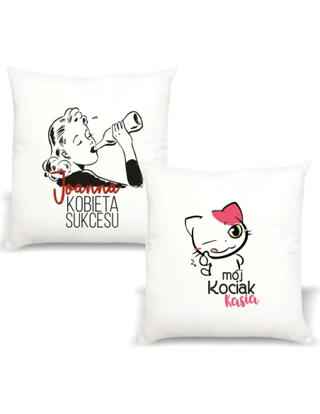 Poduszka z imieniem PREZENT KOBIETA SUKCESU