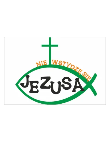 Magnesy na lodówkę - NIE WSTYDZĘ SIĘ JEZUSA - drukarnia, hurtownia, producent magnesów na lodówkę - druktur.com