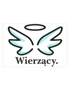 Magnesy na lodówkę - WIERZĄCY. - drukarnia, hurtownia, producent magnesów na lodówkę - druktur.com