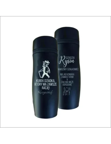 Kubek termiczny grawer DZIEŃ BABCI I DZIADKA HIT!!