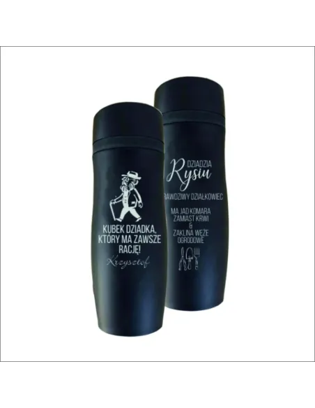 Kubek termiczny grawer DZIEŃ BABCI I DZIADKA HIT!!