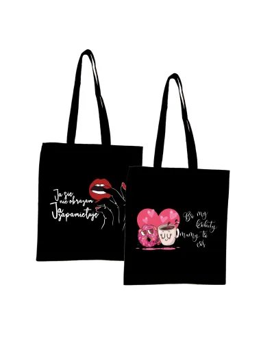 Eko Torba z nadrukiem JA SIĘ NIE OBRAŻAM