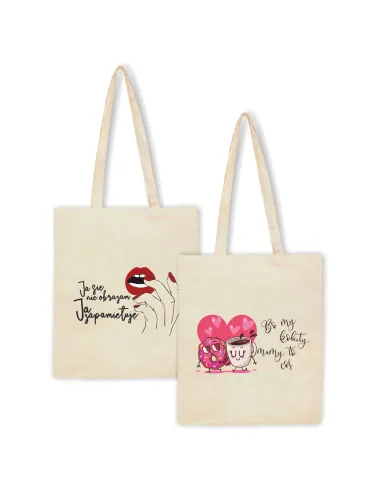 Eko Torba z nadrukiem PREZENT JA SIĘ NIE OBRAŻAM