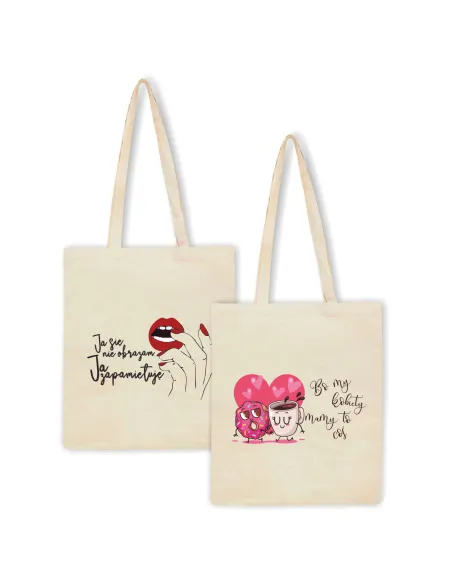 Eko Torba z nadrukiem PREZENT JA SIĘ NIE OBRAŻAM