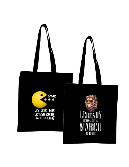 Eko Torba z imieniem PREZENT JA SIĘ NIE STARZEJĘ