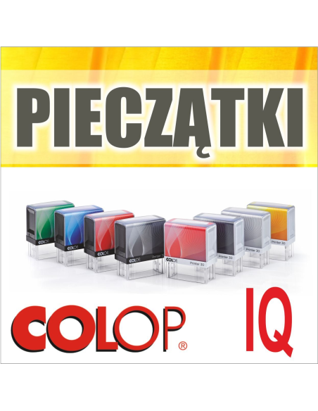 PIECZĄTKA COLOP IQ C50 gumka NOWOŚĆ Tanie pieczątki firmowe imienne Turek