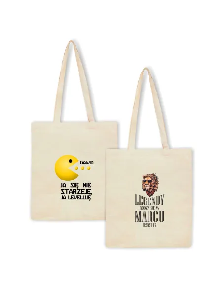 Eko Torba z imieniem PREZENT JA LEVELUJĘ