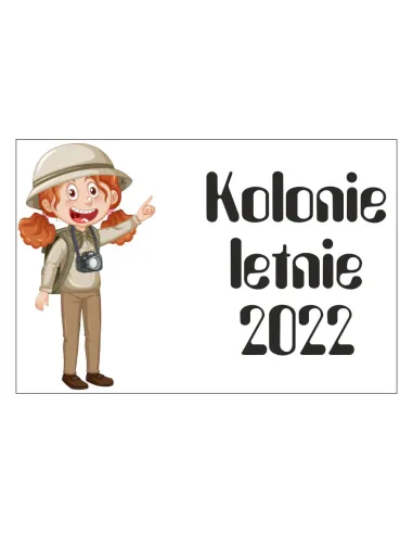 Magnesy na lodówkę - KOLONIE LETNIE 2022 - drukarnia, hurtownia, producent magnesów na lodówkę - druktur.com