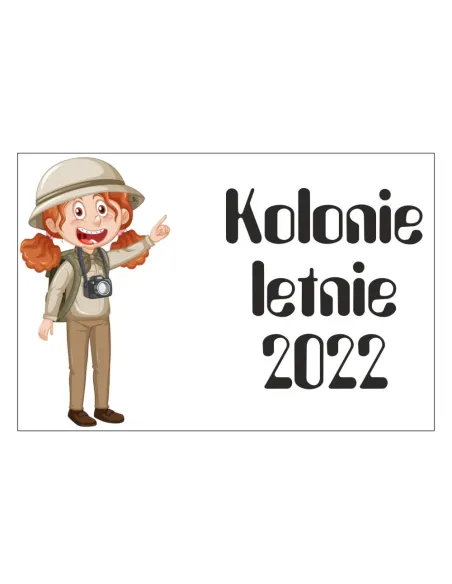Magnesy na lodówkę - KOLONIE LETNIE 2022 - drukarnia, hurtownia, producent magnesów na lodówkę - druktur.com