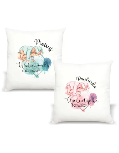 Poduszka z imieniem PREZENT WALENTYNKA MAMUSI