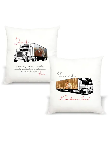 Poduszka z imieniem PREZENT JESTEŚ PIERWSZĄ MYŚLĄ