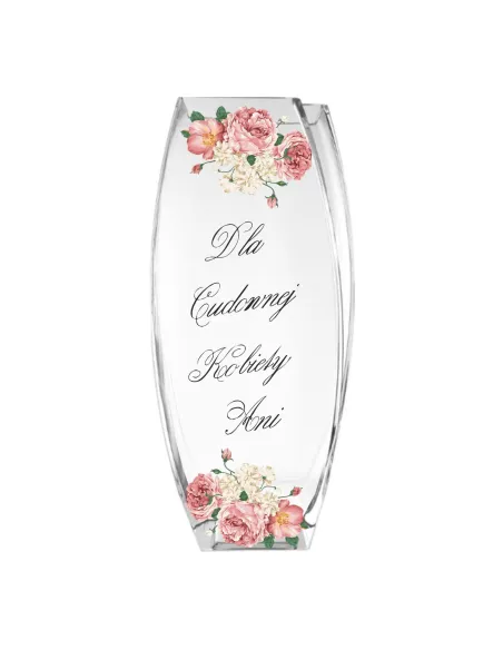 Wazon z nadrukiem prezent dla kobiety żony dziewczyny mamy