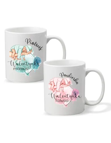 Kubek z imieniem PREZENT WALENTYNKA MAMUSI
