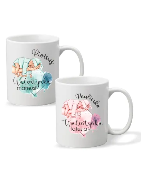 Kubek z imieniem PREZENT WALENTYNKA MAMUSI