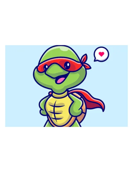 Magnesy na lodówkę - SUPER ZÓŁW - drukarnia, hurtownia, producent magnesów na lodówkę - druktur.com