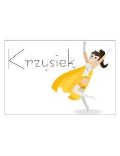 Magnesy na lodówkę - KRZYSIEK - drukarnia, hurtownia, producent magnesów na lodówkę - druktur.com