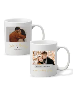 Kubek z nadrukiem PREZENT na WALENTYNKI