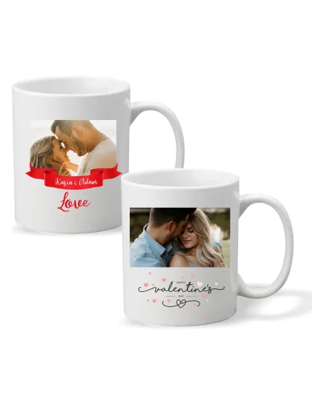 Kubek z imieniem PREZENT WALENTYNKI LOVE