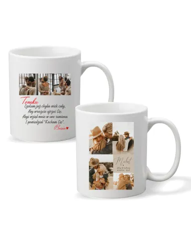 FOTO Kubek z imieniem PREZENT DLA CIEBIE WARTO ŻYĆ