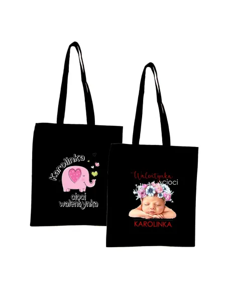 Eko Torba z imieniem PREZENT CIOCI WALENTYNKA