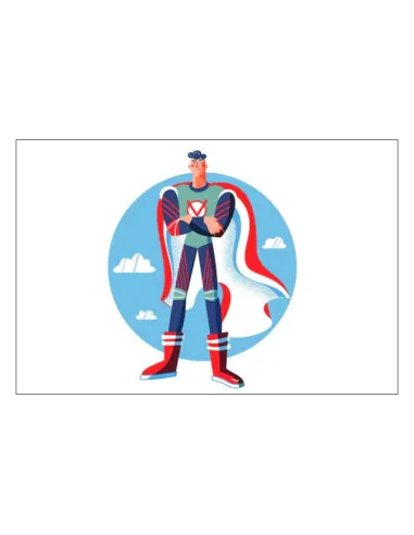 Magnesy na lodówkę - SUPER BOHATER - drukarnia, hurtownia, producent magnesów na lodówkę - druktur.com