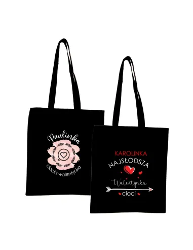 Eko Torba z imieniem PREZENT CIOCIA WALENTYNKA