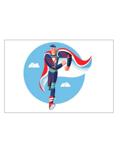 Magnesy na lodówkę - SUPER BOHATER - drukarnia, hurtownia, producent magnesów na lodówkę - druktur.com