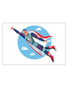 Magnesy na lodówkę - SUPER BOHATER - drukarnia, hurtownia, producent magnesów na lodówkę - druktur.com