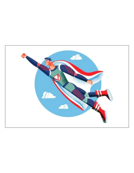 Magnesy na lodówkę - SUPER BOHATER - drukarnia, hurtownia, producent magnesów na lodówkę - druktur.com