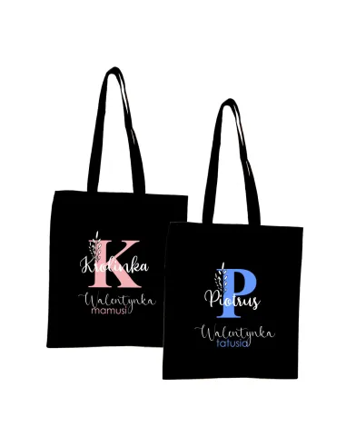 Eko Torba z imieniem LITERA WALENTYNKA MAMUSI