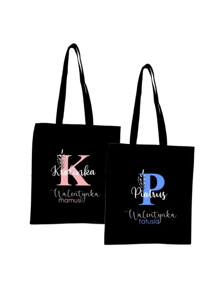 Eko Torba z imieniem LITERA WALENTYNKA MAMUSI